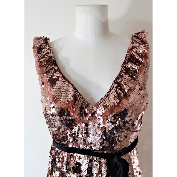 ❤️ NWT! Free People Siren sequined dress - Picture 6 of 11